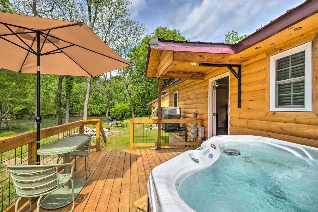 Cozy Cabin On Tuckasegee River - Near Bryson City Ngoại thất bức ảnh