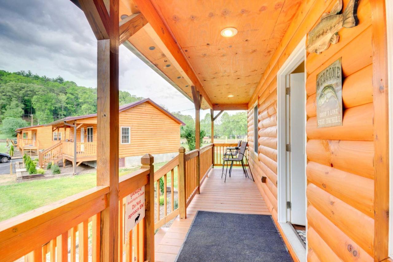 Cozy Cabin On Tuckasegee River - Near Bryson City Ngoại thất bức ảnh